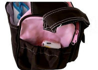 Modern Küçük Bezi Değiştirme Torbaları Mumya çantası 30x20x27 cm mikrofiber Malzeme