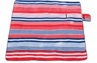 Kırmızı Açık Kamp Mat Suya Dayanıklı Piknik Örtü Polyester Sünger Malzemesi