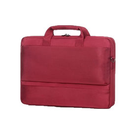 Suya Dayanıklı Kadın Oxford evrak çantası Dizüstü Çantalar 14 inç Bilgisayar Çantası Kırmızı Siyah